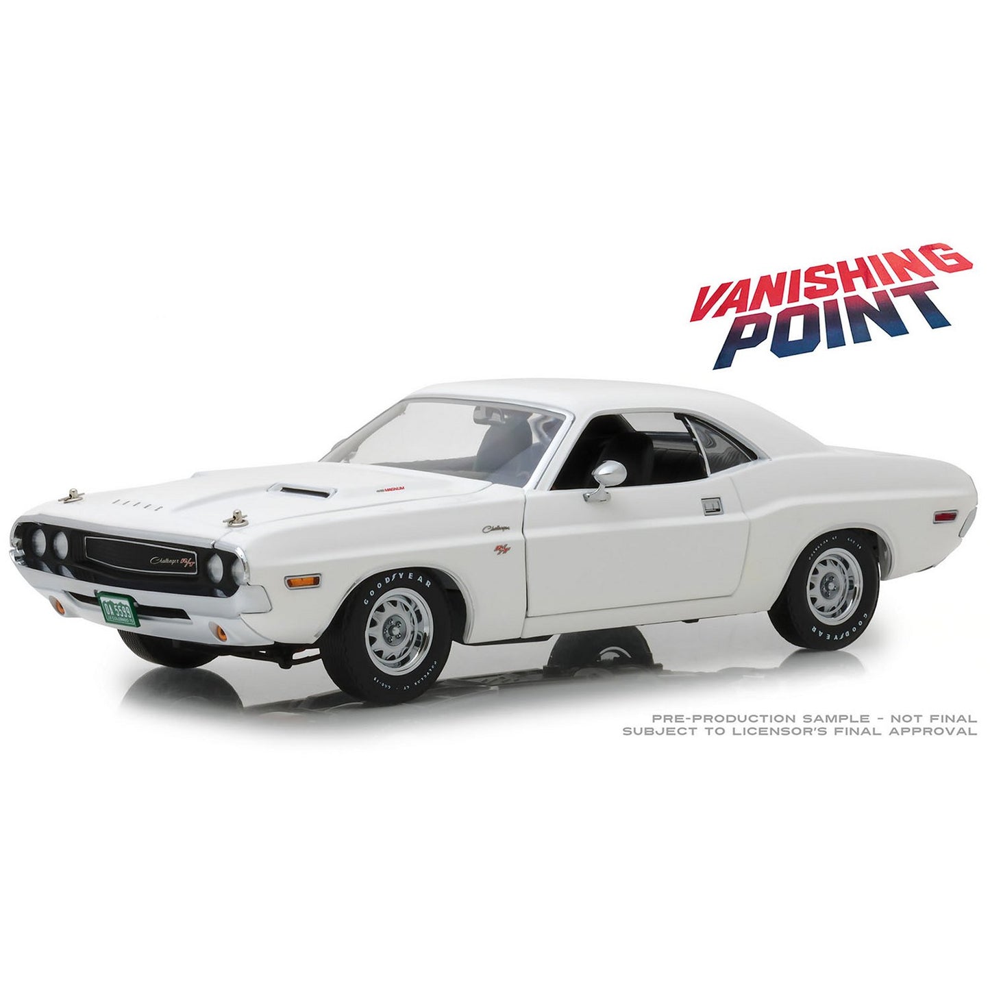 Dodge Challenger R/T From Vanishing Point in White