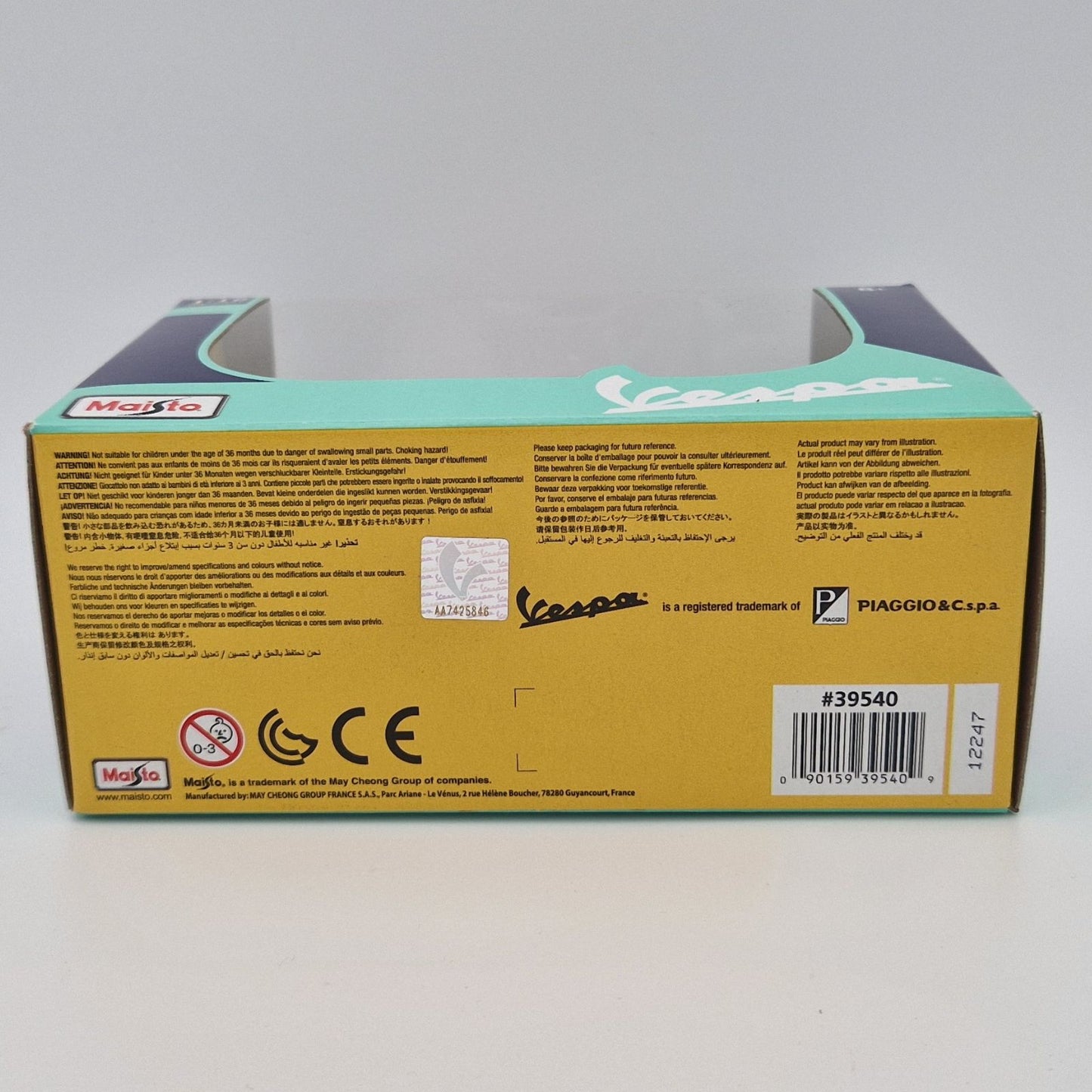 Vespa 946 Bellissima (2014) in Grey