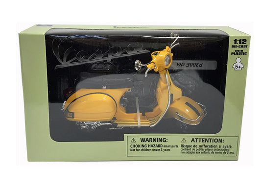 Vespa P200E (1978) in Yellow