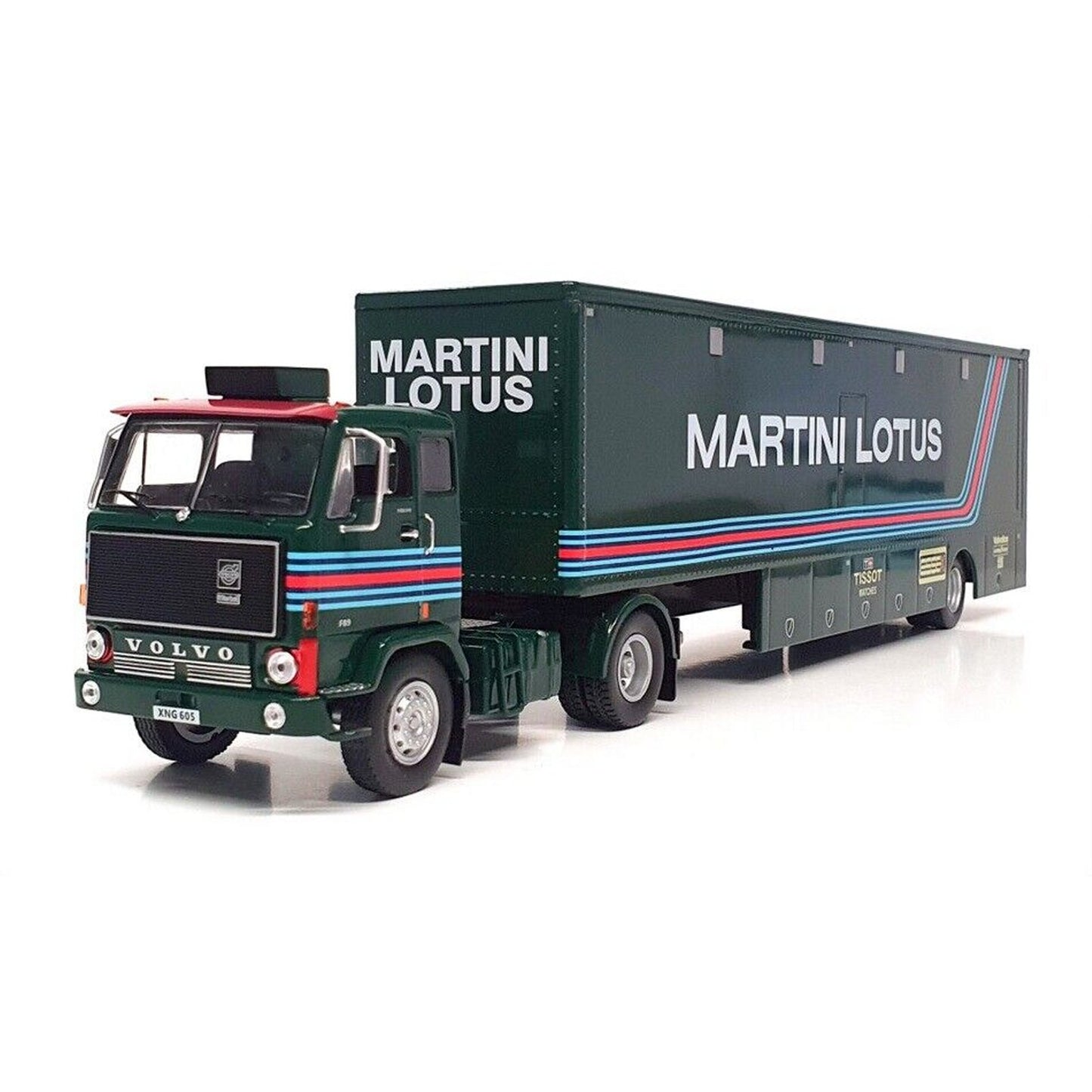 Volvo F88 (Martini Lotus Racing Transport) in Green