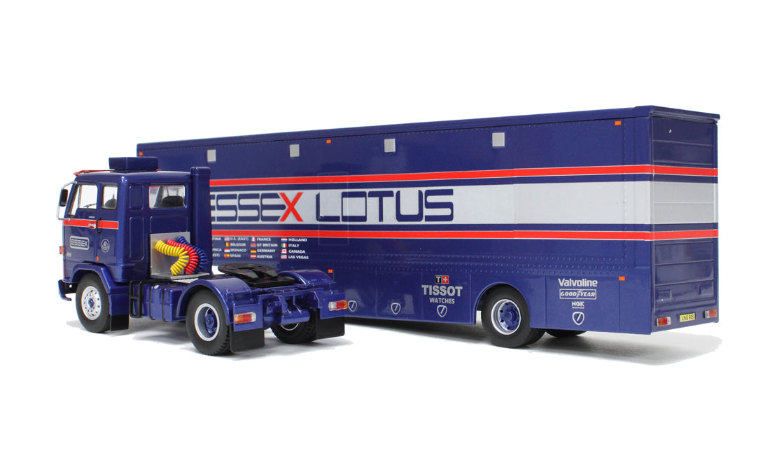 Volvo F89 (Racing Transporter) in Navy Blue