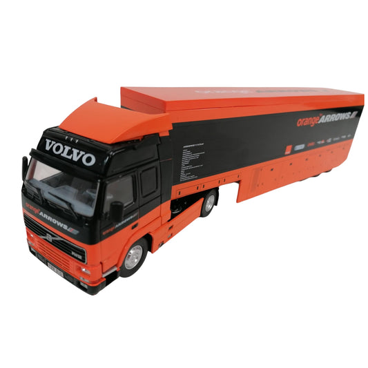 Volvo FH12 Arrows Orange Formula 1 Team in Orange/Black