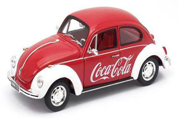 VW Beetle Coca Cola in Red & White