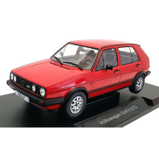 VW Golf II GTD (1984) in Red