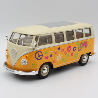 VW T1 Bus (1962) in yellow and white