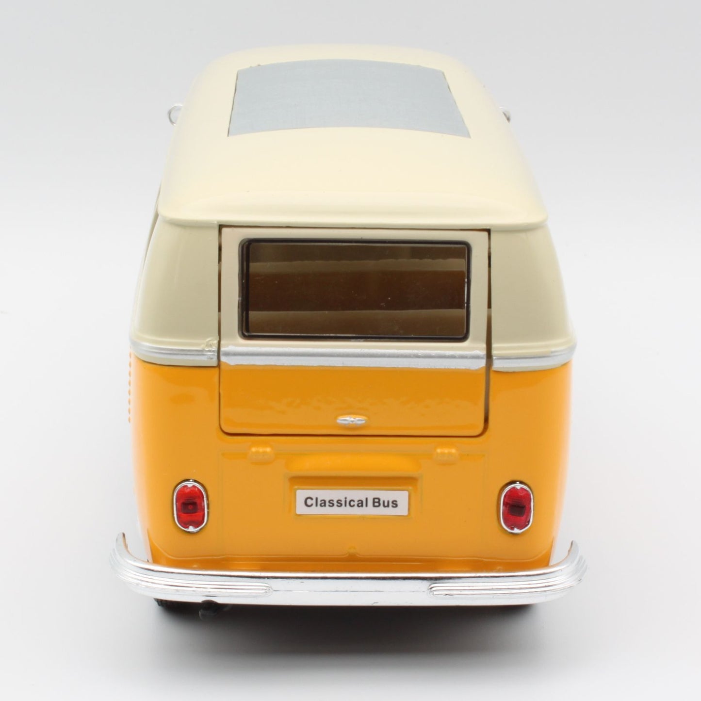 VW T1 Bus (1962) in yellow and white