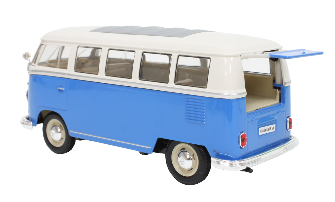 VW T1 Bus (1963) in Blue/White