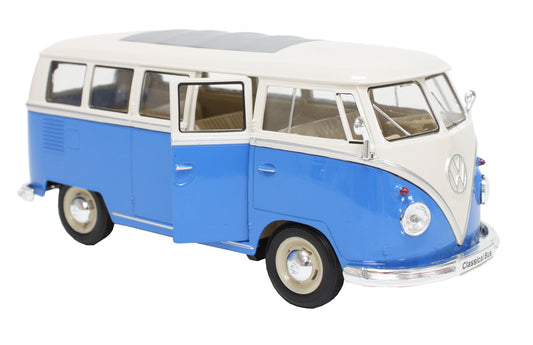 VW T1 Bus (1963) in Blue/White