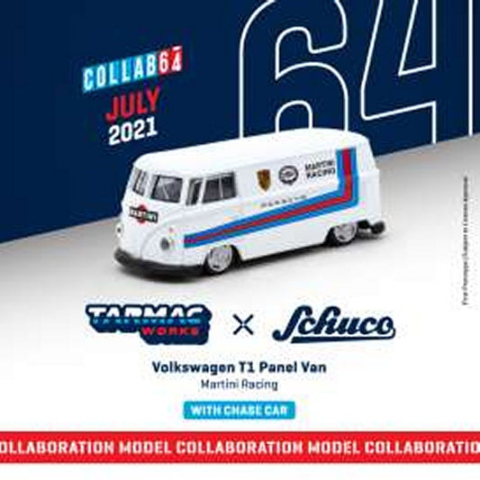 VW T1 Panel Van (Martini Racing) in White/Blue/Red