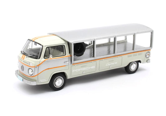 VW T2 Race Transporter (1976) in Grey and White