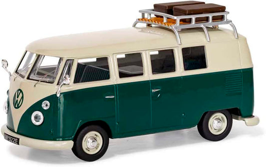 VW Type 2 1500 SP (Devon Caravette) in Pearl White and Velvet Green