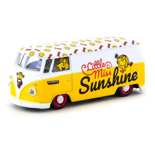 VW Type 2 Panel Van Little Miss Sunshine (Mr. Men Collab) in White/Yellow