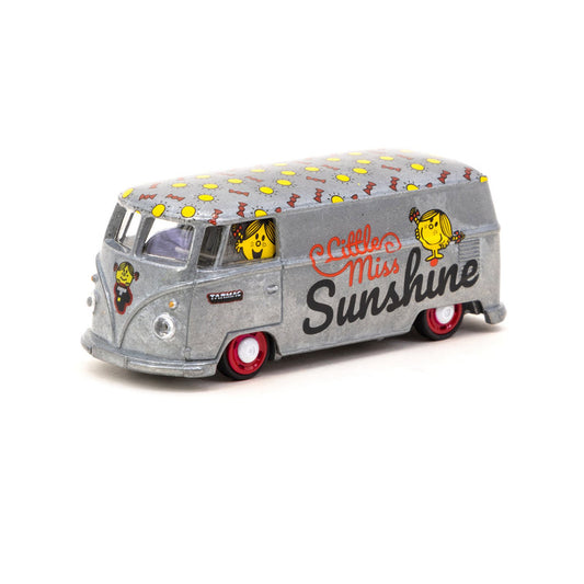 VW Type 2 Panel Van Mr. Men Little Miss Sunshine (Chase Variant) in Silver