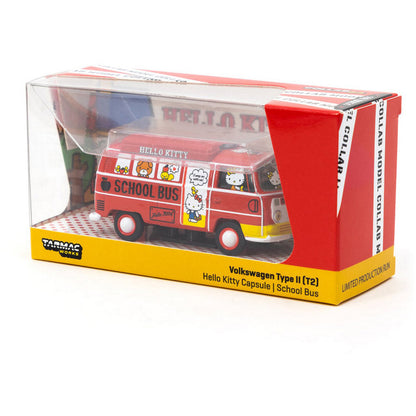VW Type II Hello Kitty School Bus in Red