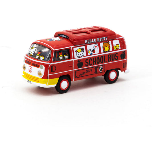 VW Type II Hello Kitty School Bus in Red