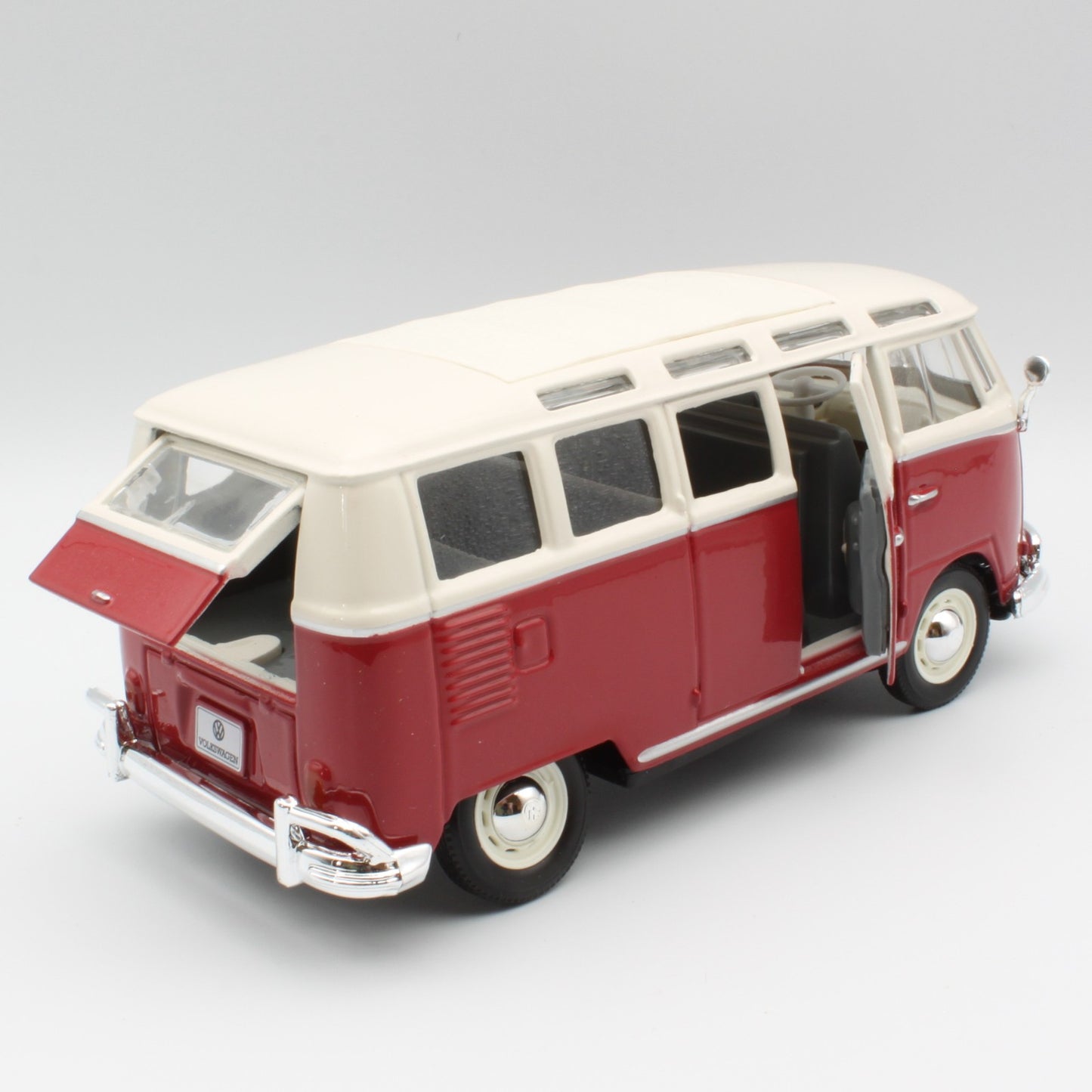 VW Van Samba in Red