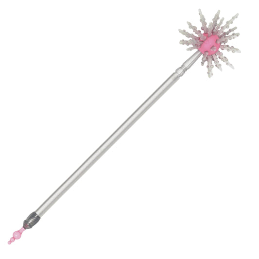 Glinda Bubble Wand Prop Replica From Wicked in Silver/Pink