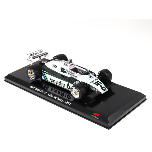 Williams FW08 Keke Rosberg (1982) in White/Green
