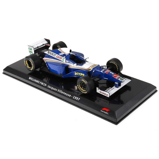 Williams FW19 Jaques Villeneuve (Blister Packaging 1997) in Blue