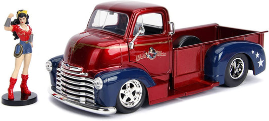 Chevrolet COE Pickup From Wonder Woman in Red/Blue