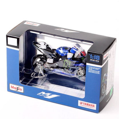 Yamaha M1 YZR Fabio Quatararo (Monster energy Factory Racing Team 2021) in Blue/Black