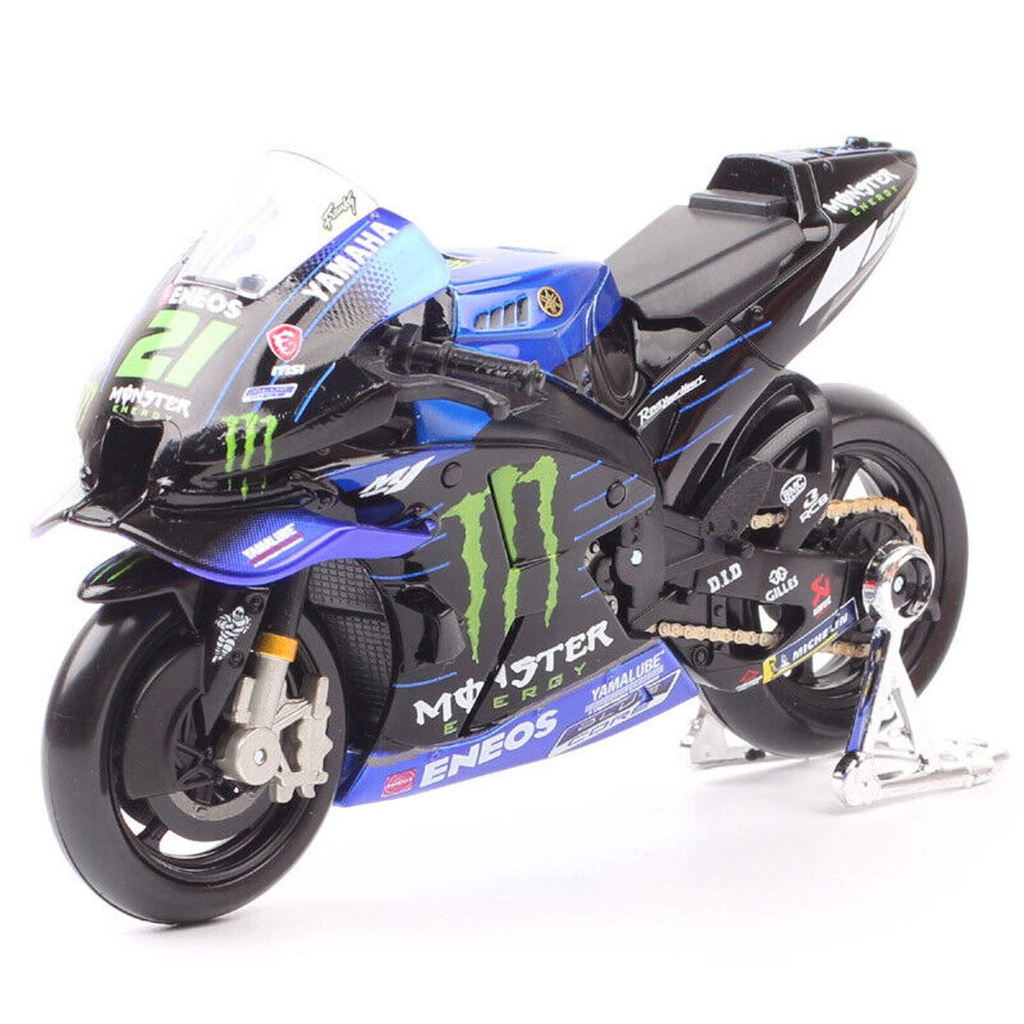 Yamaha M1 YZR Franco Morbidelli (Moster Energy Factory Racing Team 2021) in Blue/Black