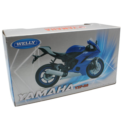 Yamaha YSF R6 in blue