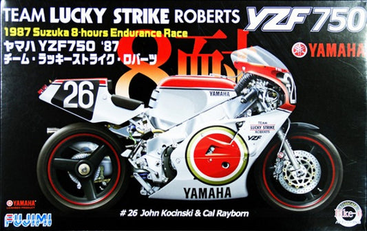 Yamaha YZF 750 Team Lucky Strike Roberts J.Kocinski/C.Rayborn (Suzuka 8 Hours Enfurance Race 1987) [Kit] in White/Red