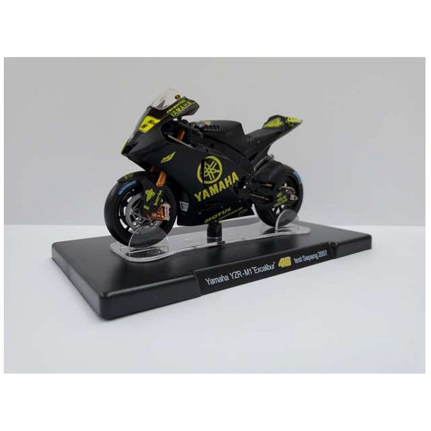 Yamaha YZR-M1 Sepang Test Valentino Rossi (Excalibur 2007) in Black